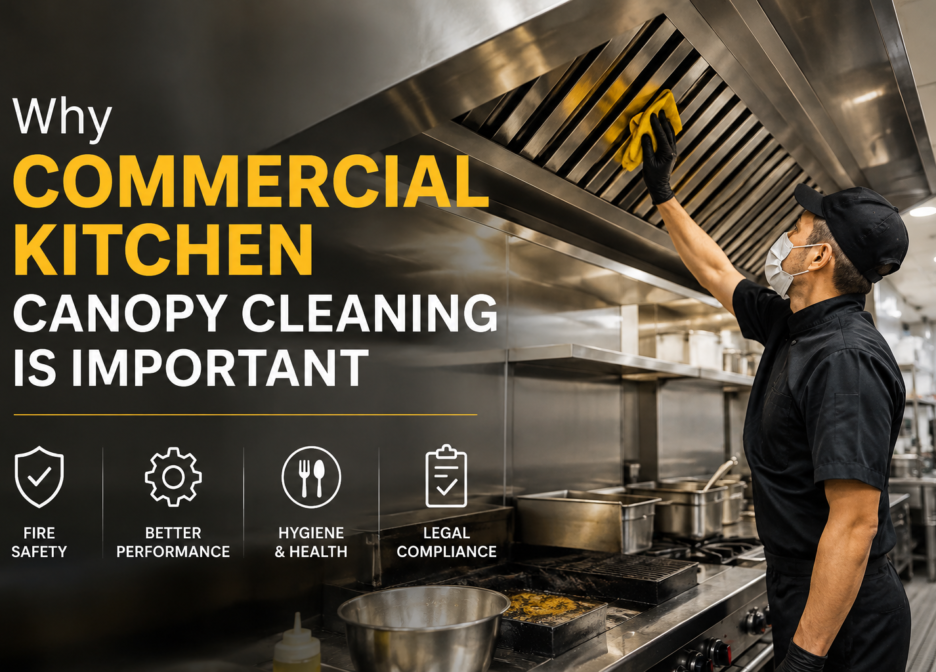 Why Commercial Kitchen Canopy Cleaning Is Important